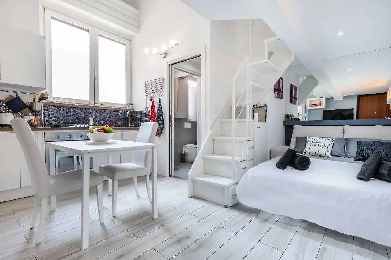 Duomo In 8 Stops Suite Deluxe Loft Milan Apartment